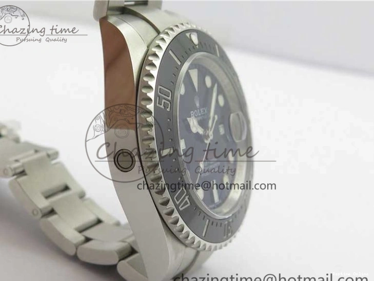 1228 Sea-Dweller 2017 Baselworld 126600 Noob 1:1 Best Edition Black Dial on SS Bracelet A2836 V Effortless 3065